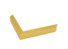 W: 3/4, H: 7/8 Gold picture frame moulding