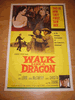 Walk Like a Dragon Vintage Movie Poster 1960