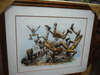 Wayne Howell,"Fumble", S/N COA Football! mated and framed