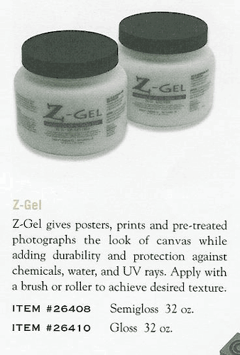 Z-Gel (giclee clear texturizing gel)