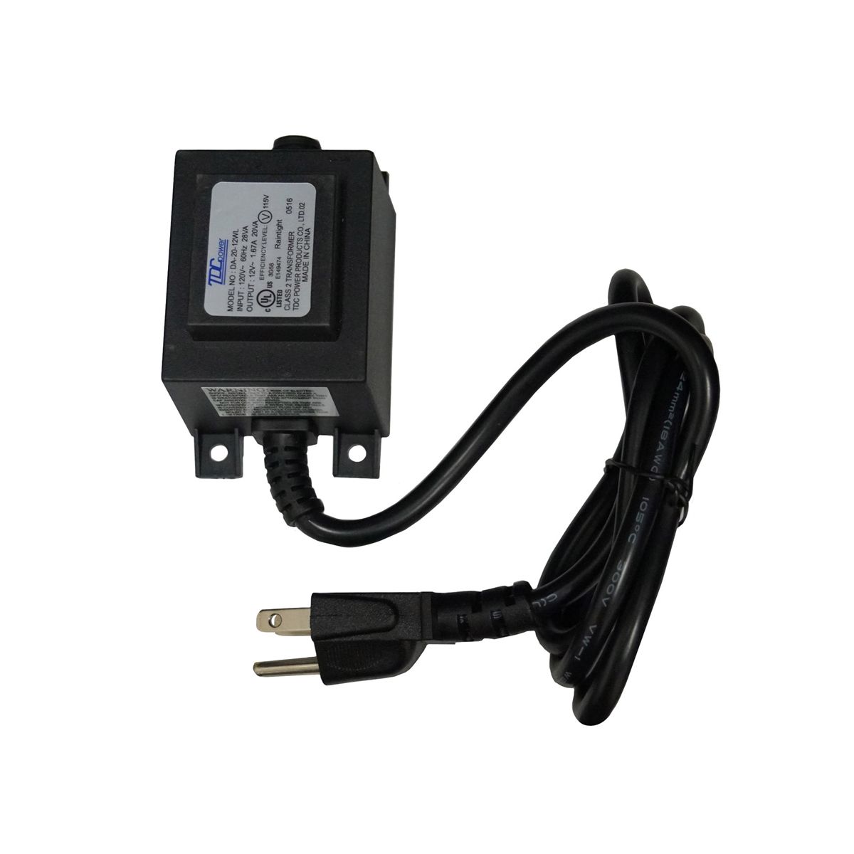 Anjon 12Watt 12V Low Voltage Transformer 12WTR Anjon 12Watt 12V Low Voltage Transformer 12WTR