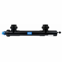 Aqua UV Classic - 40 Watt Clarifier/Sterilizer with Wiper Black - 3/4" In / Out