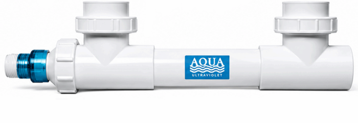 Aqua UV Classic - 57 Watt Clarifier/Sterilizer - White - 3/4" In / Out