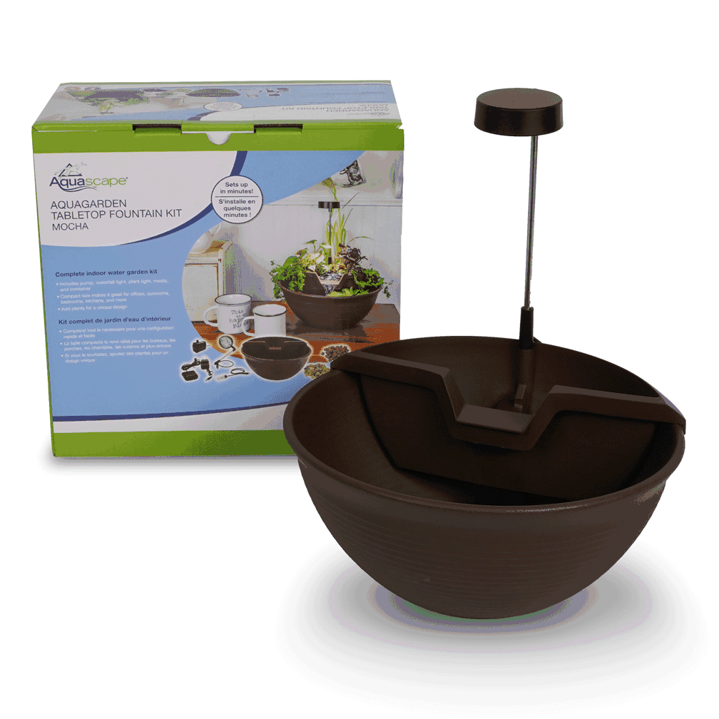Aquascape AQUAGARDEN TABLETOP FOUNTAIN KIT MOCHA 78346