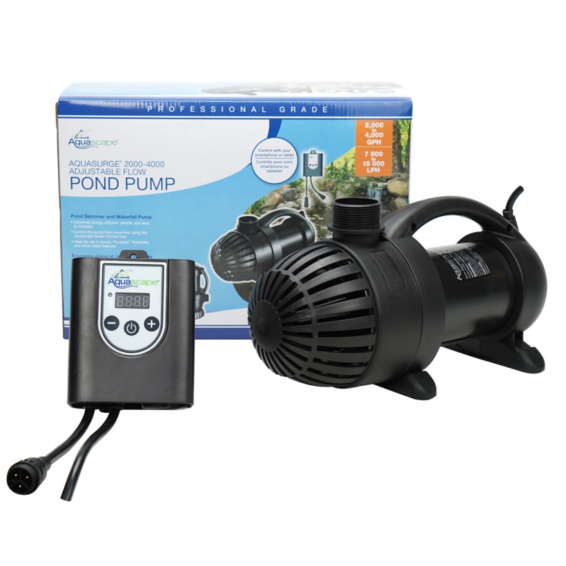 Aquascape AquaSurge PRO 20004000 Pump w/ Digital Controller G2