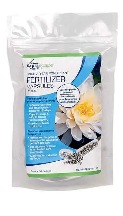 Aquascape - Once-A-Year Pond Plant Fertilizer Capsules - (Qty 6) - 89010