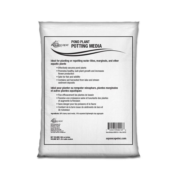 Aquascape - Pond Plant Potting Media - 864 Cubic Inch per bag - 89016