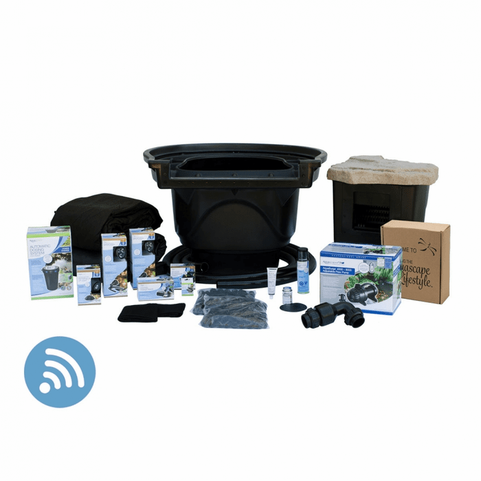 AquascapePRO - Large 21' x 26' Pond Kit w/AquaSurge PRO 4000-8000 Pump - 53036