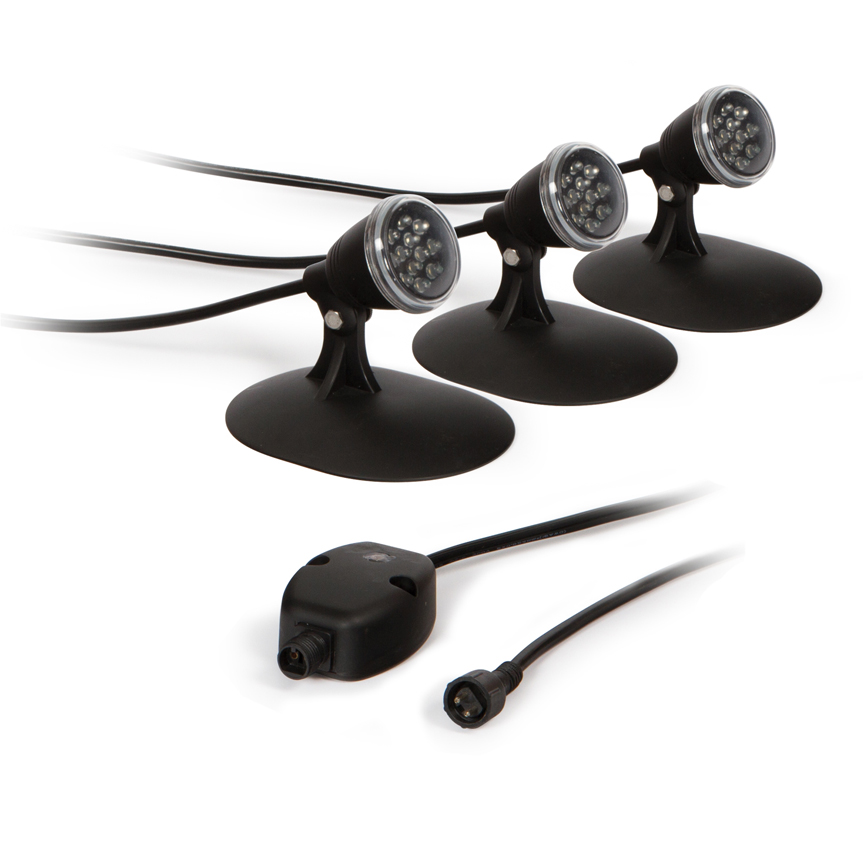 Atlantic SOL 1 Watt Warm White LED Pond Light (3 Pack) Includes 3