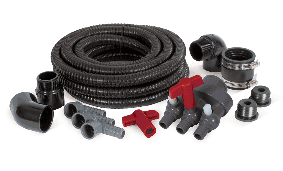 Atlantic FBKIT3 Plumbing Kit Includes 3 Way Diverter Valve, Tubing