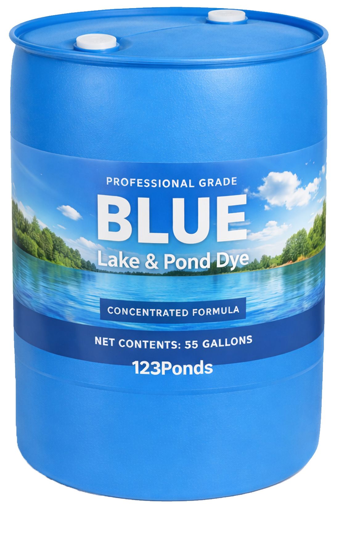 EasyPro - Concentrated Blue Lake Dye - 55 gallon drum - ECPD-55G