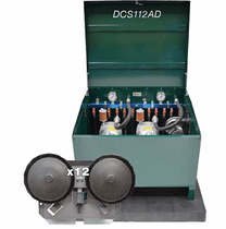 EasyPro - Deluxe Dual Compressor System - Dual 1 hp RV100 230 v, 12 - QS2; NO tubing - DCS112AD2