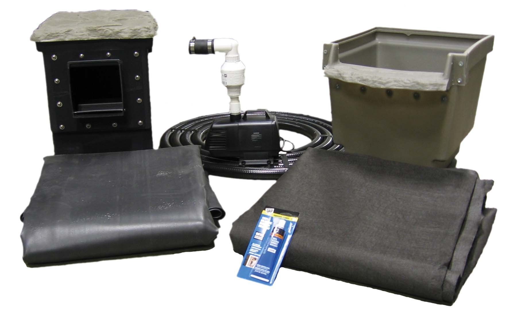 EasyPro MINI Pond Kit Complete for 8' X 11' Pond ET811FB