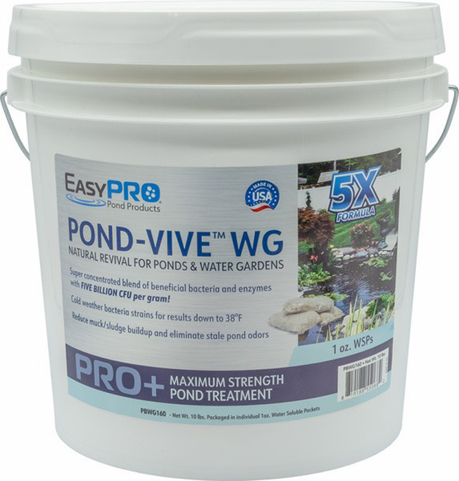 EasyPro - Pond-Vive WG - 160 one oz water soluble packets - PBWG160