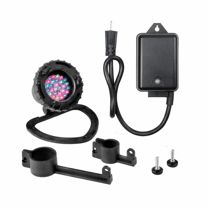 Little Giant LVLKLED LED Light with Transformer/Photocell 12V Low Voltage Light 3 Watts