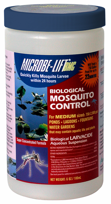 Microbe-Lift - BMC - Biological Mosquito Control - 6oz - BMC6