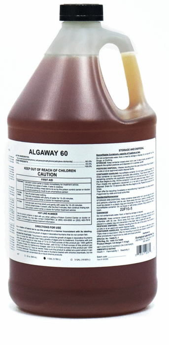 Microbe-Lift - AlgAway 60 - Liquid Algaecide - Algae Control - 1 Gallon Size
