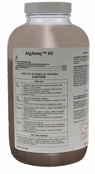 Microbe-Lift - AlgAway 60 - Liquid Algaecide - Algae Control - 32oz Bottle