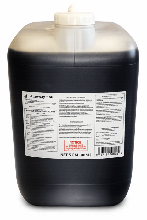Microbe-Lift - AlgAway 60 - Liquid Algaecide - Algae Control - 5 Gallon Tote