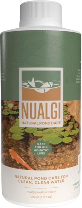 Nualgi Ponds - Natural Pond Care - 125ml Bottle - Treats up to 125,000 gallons