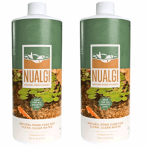 Nualgi Ponds - Natural Pond Care - 1L (2x500ml Bottles) - Treats up to 1,000,000 gallons