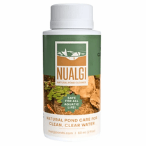 Nualgi Ponds - Natural Pond Care - 60ml Bottle - Treats up to 60,000 gallons 