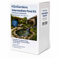 Savio - Intermediate Pond Kit - Finished Pond - 10' x 15' x 2'