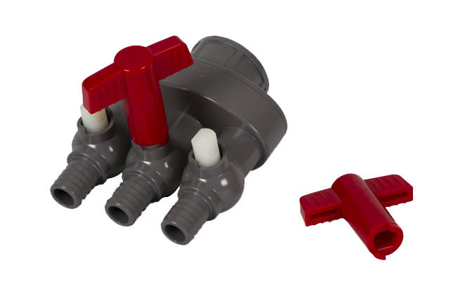 Triton - 3 Way Diverter Valve for Water Feature Applications - TR3WAY