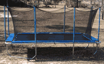 10x17 Rectangle Trampoline and Enclosure (shipping included)