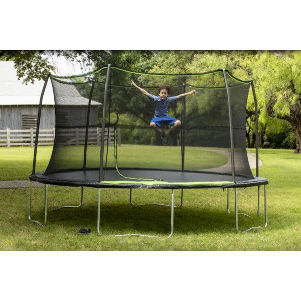 14'ft JumpKing Trampoline With Enclosure