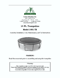14' Leisure Kingdom 1401TB Manual