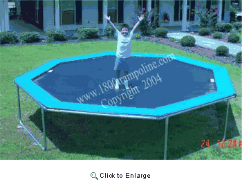 14' Octagon Trampoline Pad