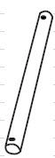 14' Variflex Spring Trampoline Model 137536 Left Leg Extension