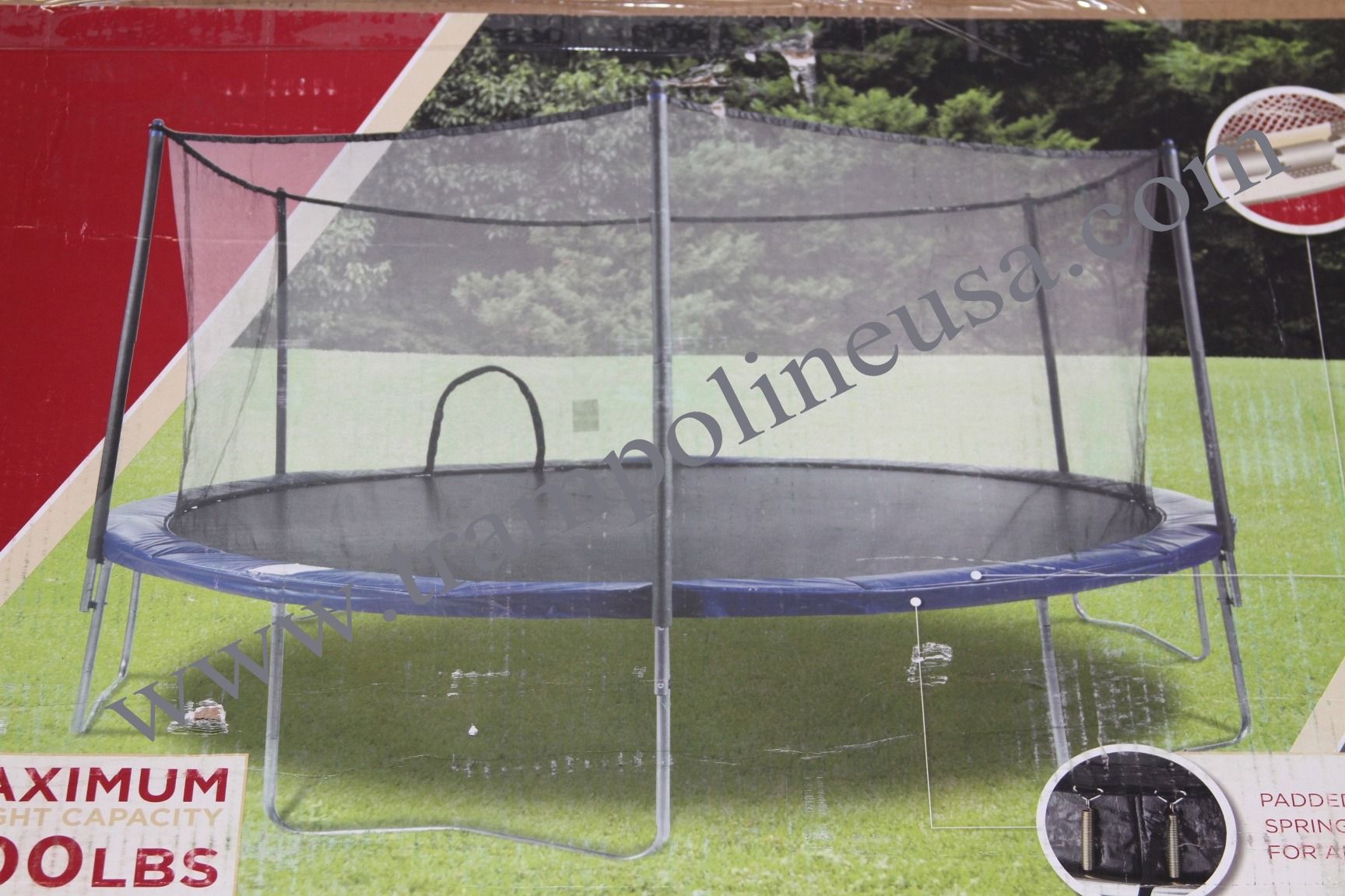 15' Quest Bravo Sports Trampoline Parts Model 148814