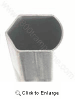 15' SPORTSPOWER Flex Models Top Rail without Sockets