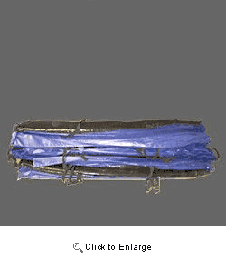 2 Piece Blue Frame Pad for the 15'x15' Square SKYWALKER Trampoline