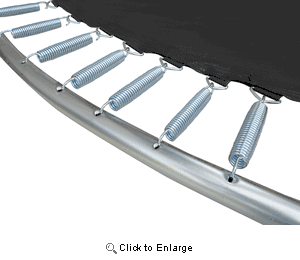 6ft Round Trampoline with Enclosure