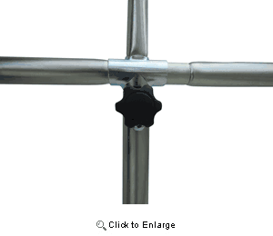 6ft Round Trampoline with Enclosure