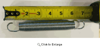 7" Trampoline Springs