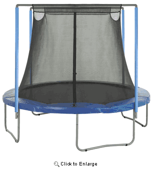 8' Upper Bounce Enclosure Net - Arched Enclosure