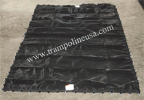 81 x 149 Custom Rectangle Mat with 96 V-Rings