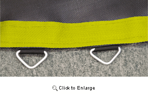 94" X 176" Rectangle Trampoline Mat Using 124 Springs