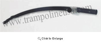 Curved Top Rail with Leg Socket  (closest to end) for Model 1215