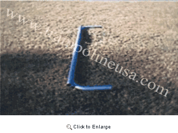 End Rail for the 8x14 AIRMASTER Trampoline