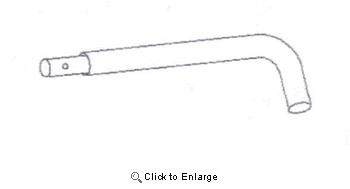 Key D - Right Horizontal Tube for the 15' SPORTSPOWER