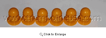 Mini Yellow Pole Caps for Skywalker SWTC055