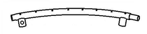Top Rail with Sockets for TR-1588M-COMBO