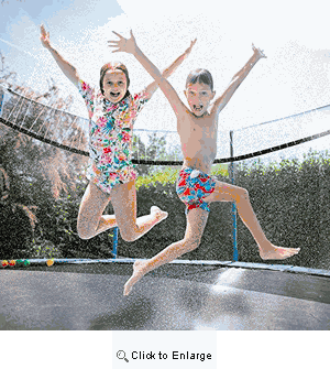 Trampoline Water Sprinklers