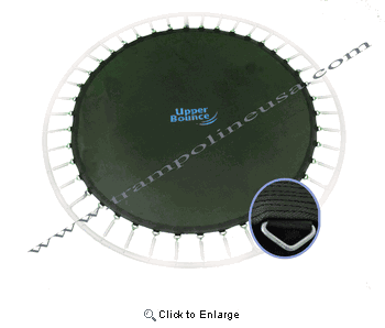 UPPER BOUNCE 14' MAT WITH 72 V-RINGS AND 5.5" SPRINGS (springs not included)
