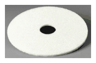 3M White Super Polish Pad 4100, 13-inch